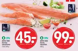 REMA 1000 REMA 1000 Dansk laksefilet tilbud