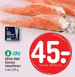 REMA 1000 REMA 1000 Danske laksefileter tilbud