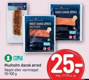 REMA 1000 Musholm dansk ørred tilbud