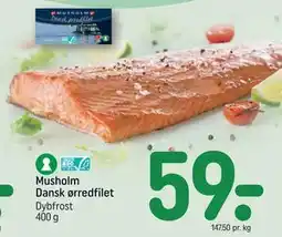 REMA 1000 Musholm Dansk ørredfilet tilbud