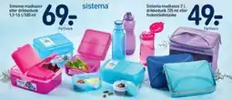 REMA 1000 Sistema madkasse eller drikkedunk 1.2-1.5 l/520 ml tilbud