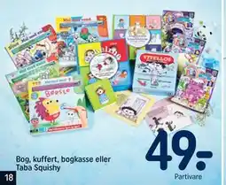 REMA 1000 Bog, kuffert, bogkasse eller Taba Squishy tilbud