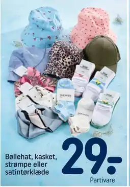 REMA 1000 Bøllehat, kasket, strømpe eller satintørklæde tilbud