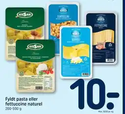 REMA 1000 Fyldt pasta eller fettuccine naturel tilbud