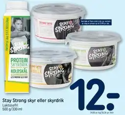 REMA 1000 Stay Strong skyr eller skyrdrik tilbud