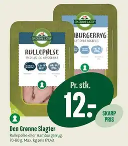 Min Købmand Den Grønne Slagter tilbud