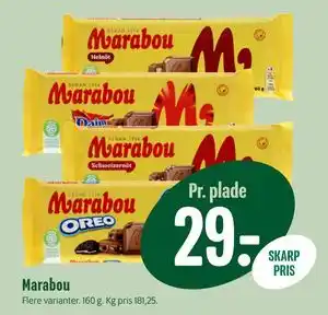 Min Købmand Marabou tilbud