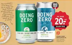MENY DOING ZERO ØKOLOGISK ØL tilbud