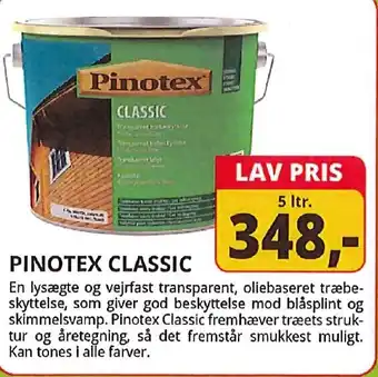 Farveland Pinotex classic tilbud