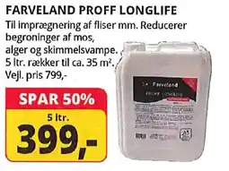 Farveland Farveland proff longlife tilbud