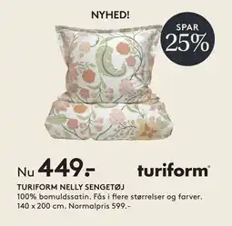 SengeSpecialisten Turiform Nelly sengetøj tilbud
