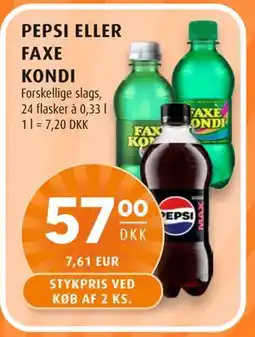 Scandinavian Park PEPSI ELLER FAXE KONDI tilbud