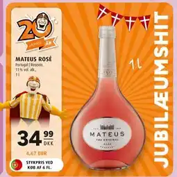 Scandinavian Park MATEUS ROSÉ tilbud