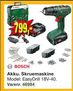 Harald Nyborg Akku. Skruemaskine tilbud