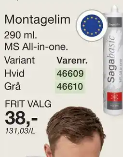 Harald Nyborg Montagelim tilbud