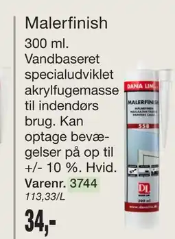 Harald Nyborg Malerfinish tilbud