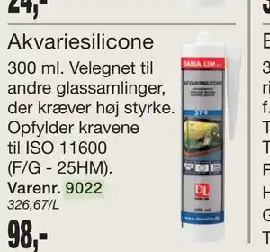 Harald Nyborg Akvariesilicone tilbud