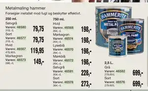 Harald Nyborg Metalmaling hammer tilbud