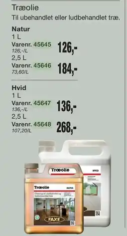 Harald Nyborg Træolie tilbud