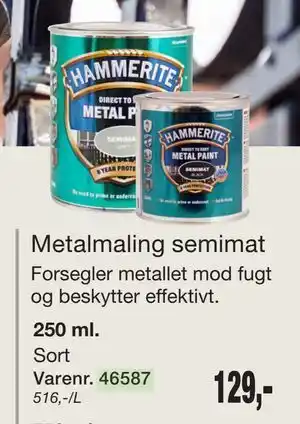 Harald Nyborg Metalmaling semimat tilbud