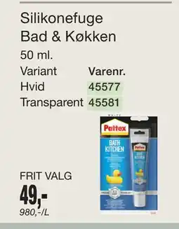 Harald Nyborg Silikonefuge Bad & Køkken tilbud