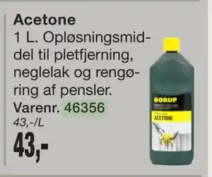 Harald Nyborg Acetone tilbud