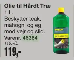 Harald Nyborg Olie til Hårdt Træ tilbud