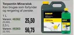 Harald Nyborg Terpentin Mineralsk tilbud