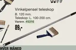 Harald Nyborg Vinkelpensel teleskop tilbud