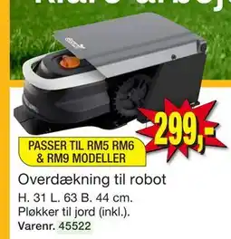 Harald Nyborg Overdækning til robot tilbud