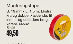 Harald Nyborg Monteringstape tilbud