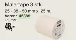 Harald Nyborg Malertape 3 stk tilbud