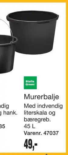 Harald Nyborg Murerbalje tilbud