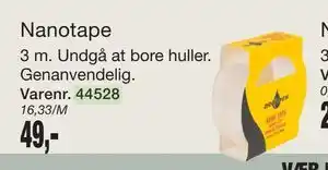 Harald Nyborg Nanotape tilbud