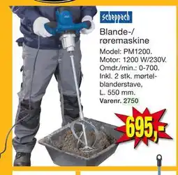 Harald Nyborg Blande-/ røremaskine tilbud