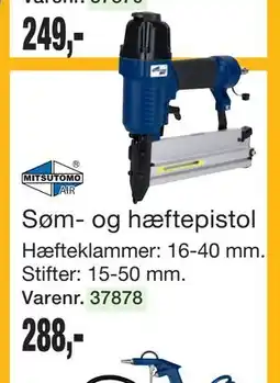 Harald Nyborg Søm- og hæftepistol tilbud
