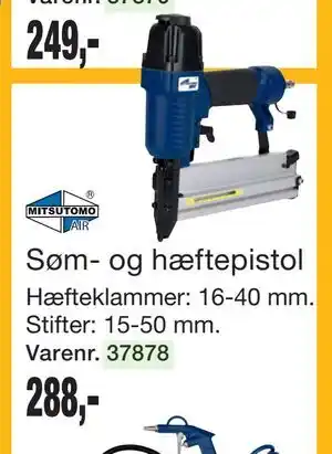 Harald Nyborg Søm- og hæftepistol tilbud