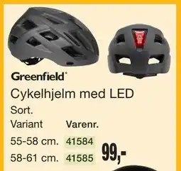 Harald Nyborg Cykelhjelm med LED tilbud