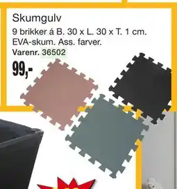 Harald Nyborg Skumgulv tilbud