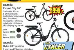 Harald Nyborg Elcykel City 28” tilbud