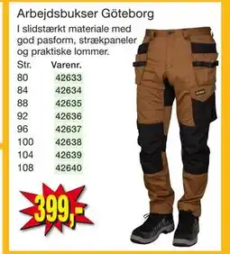 Harald Nyborg Arbejdsbukser Göteborg tilbud