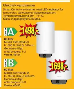 Harald Nyborg Elektrisk vandvarmer tilbud