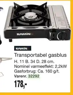 Harald Nyborg Transportabel gasblus tilbud