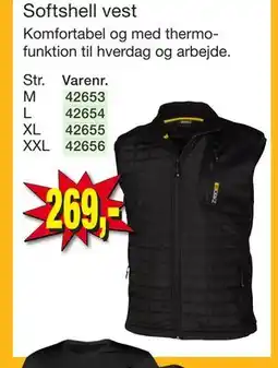 Harald Nyborg Softshell vest tilbud