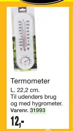 Harald Nyborg Termometer tilbud