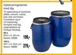Harald Nyborg Opbevaringstønde med låg tilbud