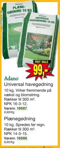 Harald Nyborg Plænegødning tilbud