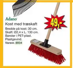 Harald Nyborg Kost med træskaft tilbud