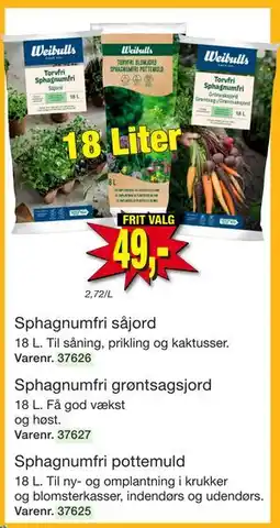 Harald Nyborg Sphagnumfri pottemuld tilbud