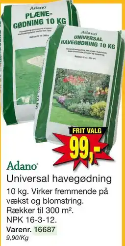 Harald Nyborg Universal havegødning tilbud